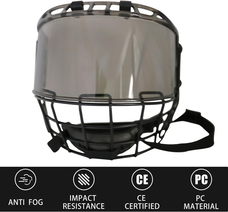 GY PC300 Hockey Helmet Cage & Face Shield Protector Combo - Image 4